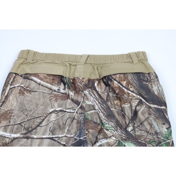 Gander Mtn Mens XL Realtree Camouflage Chamois Cloth Waterproof Hunting Pants - Picture 12 of 14